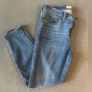 Madewell 29p 10” high rise jeans